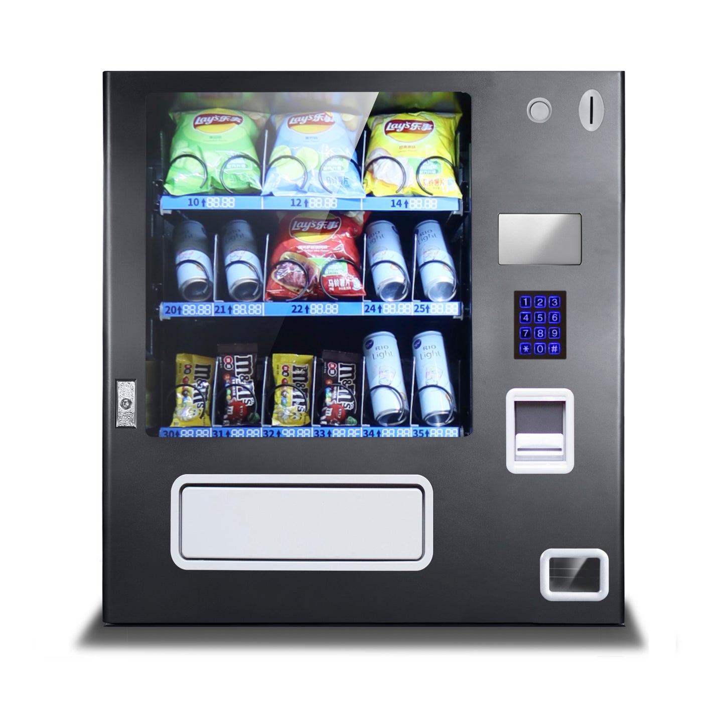 EPEX G318 Table Top Snack Vending Machine with LED Glass Front