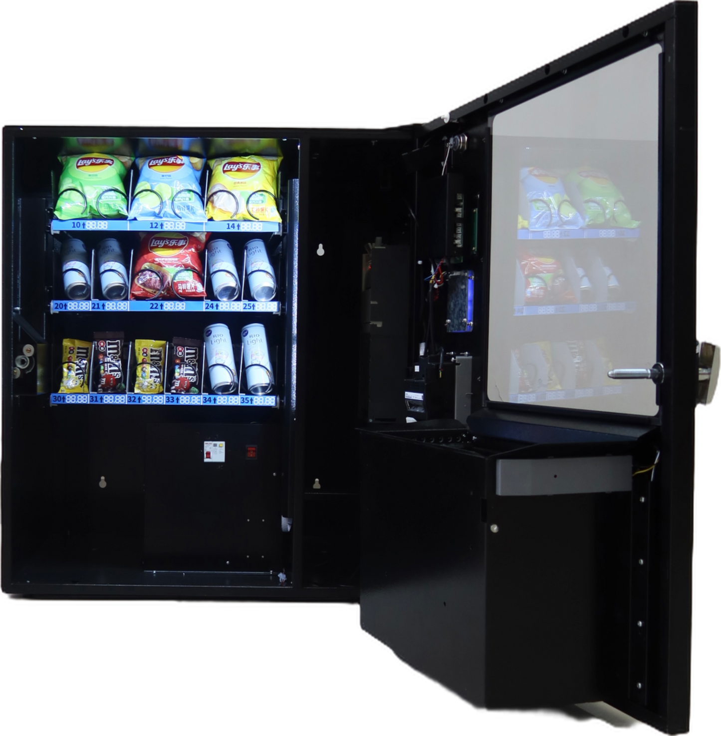 EPEX G318 Table Top Snack Vending Machine with LED Glass Front