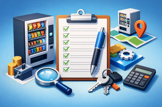 First Vending Machine Buyer Checklist: 10 Steps
