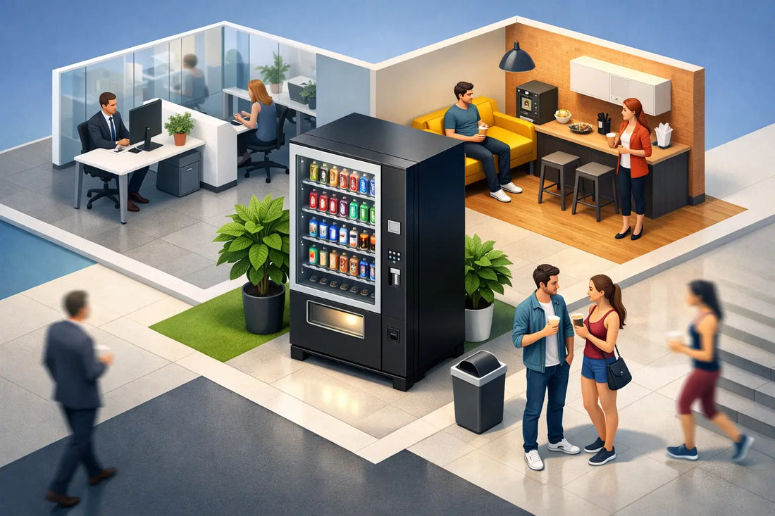 Where to Place a Beverage Machine for Better Sales