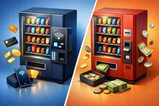 Cashless vs Cash Vending: Which Fits Your Route?
