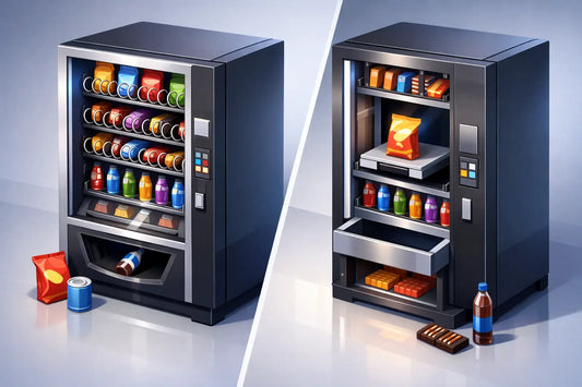 Spiral Vending vs Elevator Delivery Compared