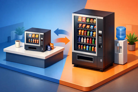 Tabletop vs Full Size Vending: Which Fits?