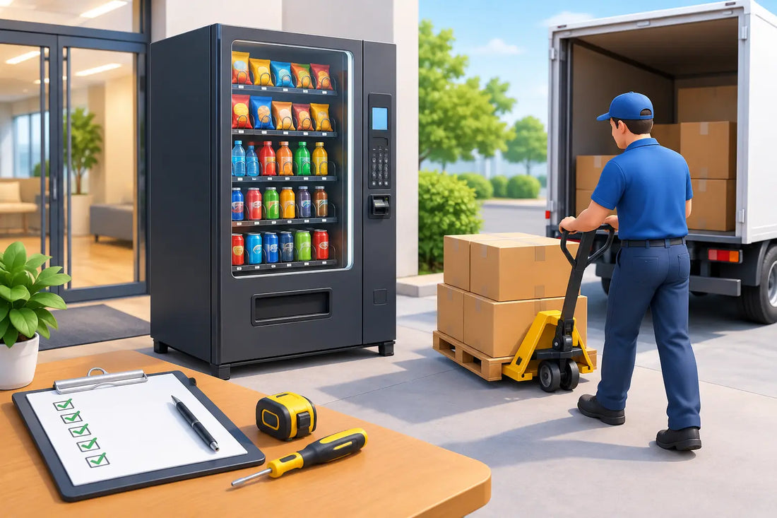 Vending Machine Delivery Preparation Guide