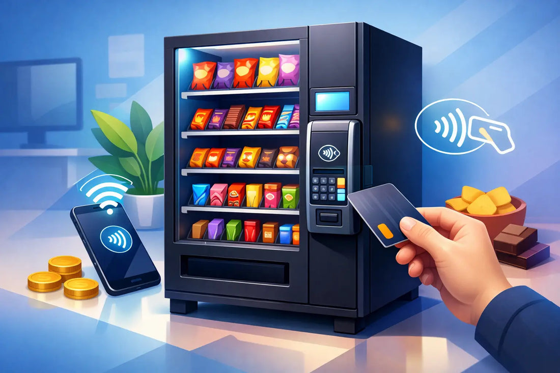 Snack Vending Machine With Card Reader Guide