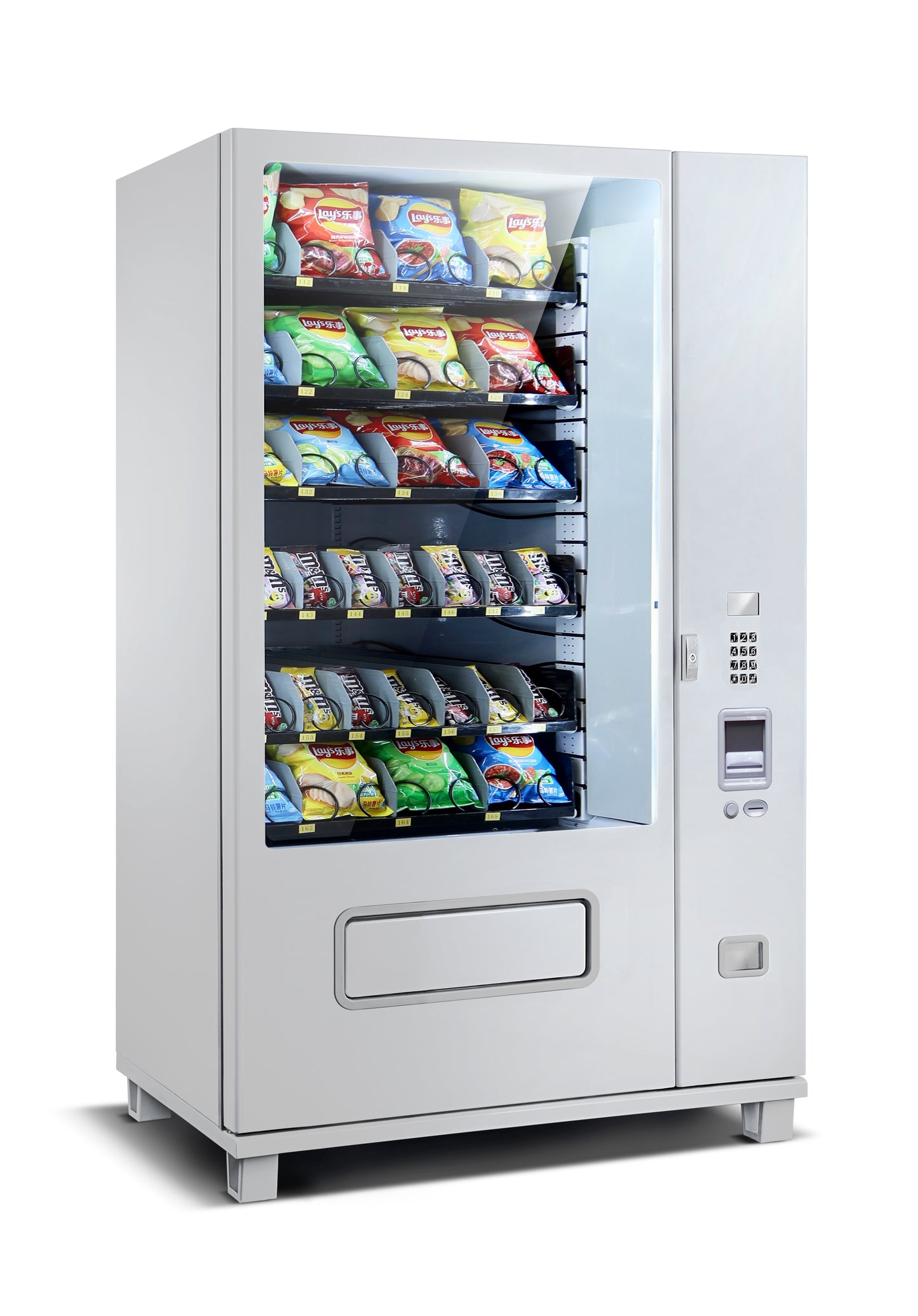 EPEX F632 Large Snack Vending Machine with LED Glass Front