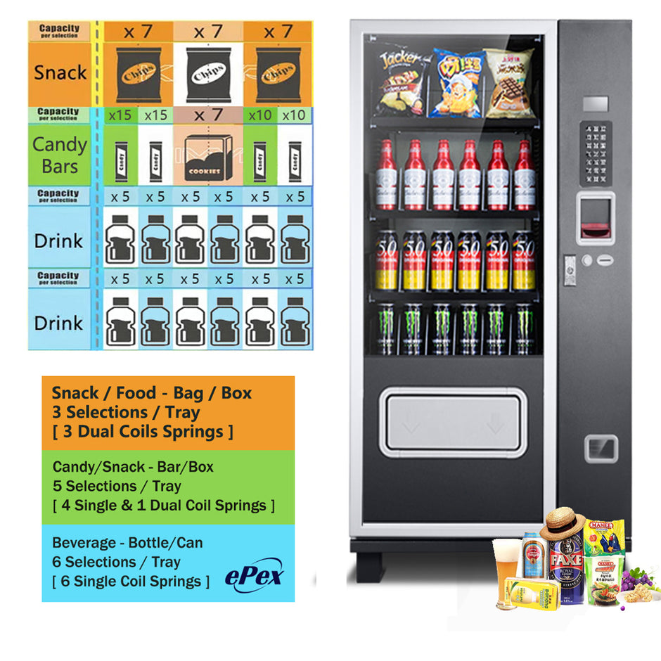 Eexploding Vending Machine Robust Commercial Vending Machines – EPEX Vending