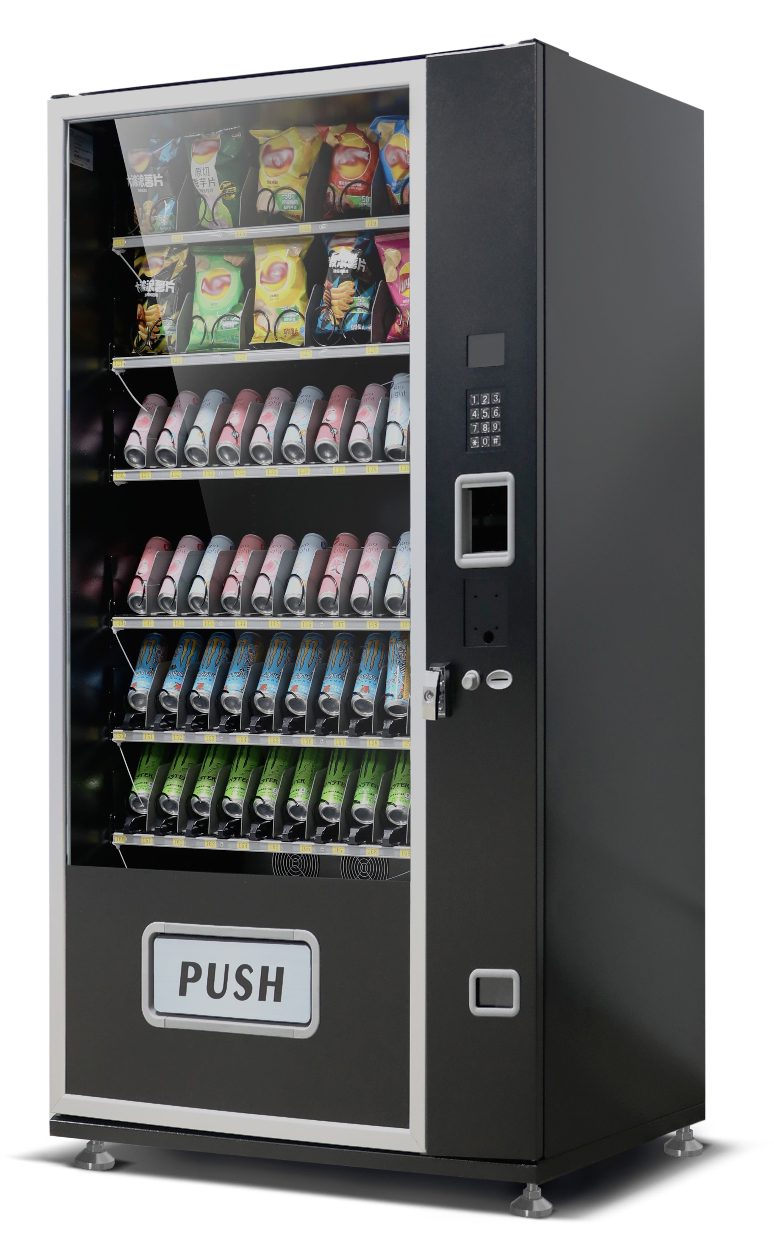 その他 XIMapex EPEX G660 Extra Large Beverage Snack Combo Vending Machine with