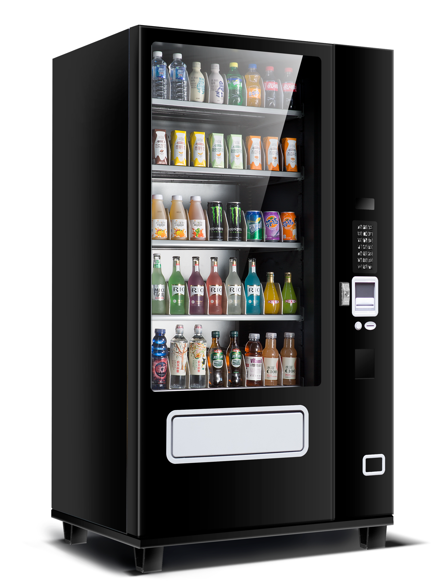 EPEX D540 Large Beverage Drink Vending Machine with Elevator Delivery Temp Control