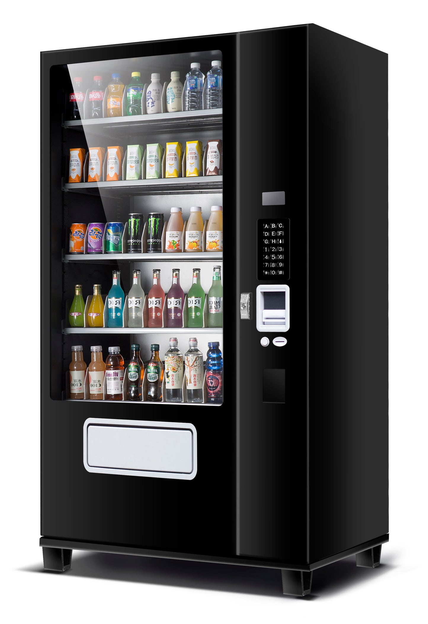 EPEX D540 Large Beverage Drink Vending Machine with Elevator Delivery Temp Control