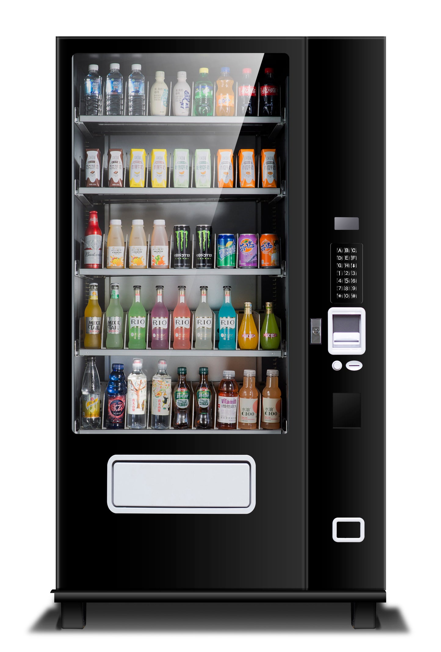 EPEX D540 Large Beverage Drink Vending Machine with Elevator Delivery Temp Control