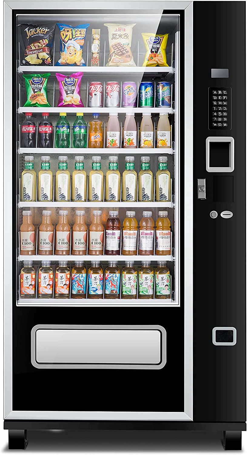 EPEX G645 Large Beverage Snack Combo Vending Machine with Stratified Temp Control