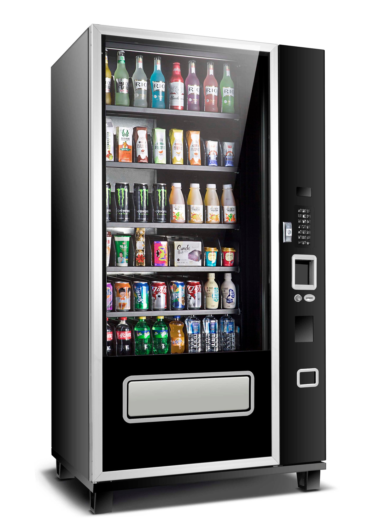 EPEX G645 Large Beverage Snack Combo Vending Machine with Stratified Temp Control